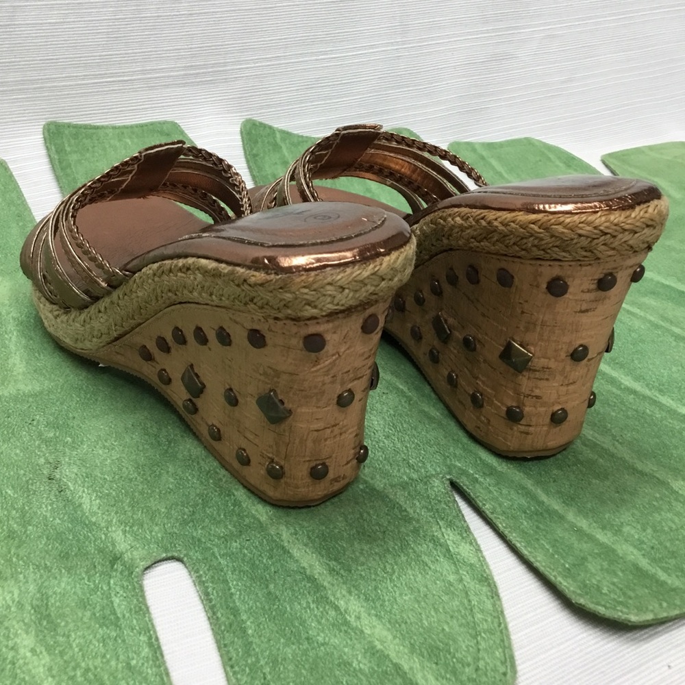 New Embellished Wedges by Anna - Picture 6 of 8